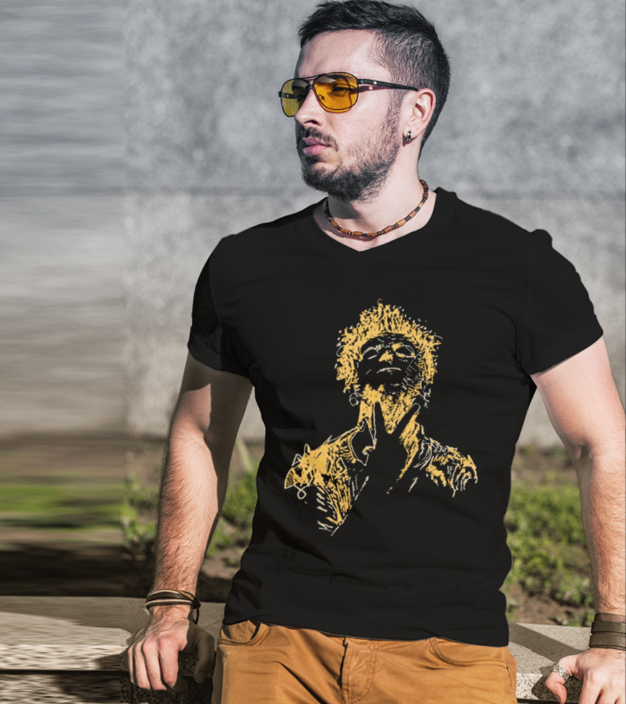 Born Losers Records Anthony Green California Fire Relief Fund Sketch T-Shirt
