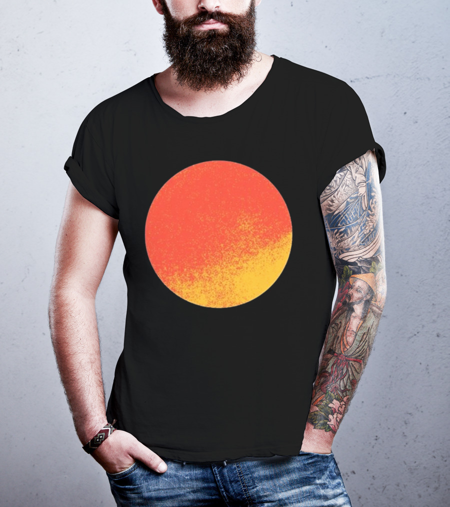 Silverstein Don’t Let Me Get Too Low Sunset Circle T-Shirt