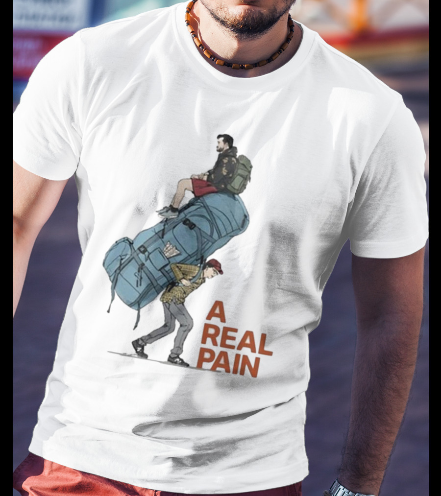 Team Picturehouse Searchlight Pictures A Real Pain Heavy Backpack T-Shirt