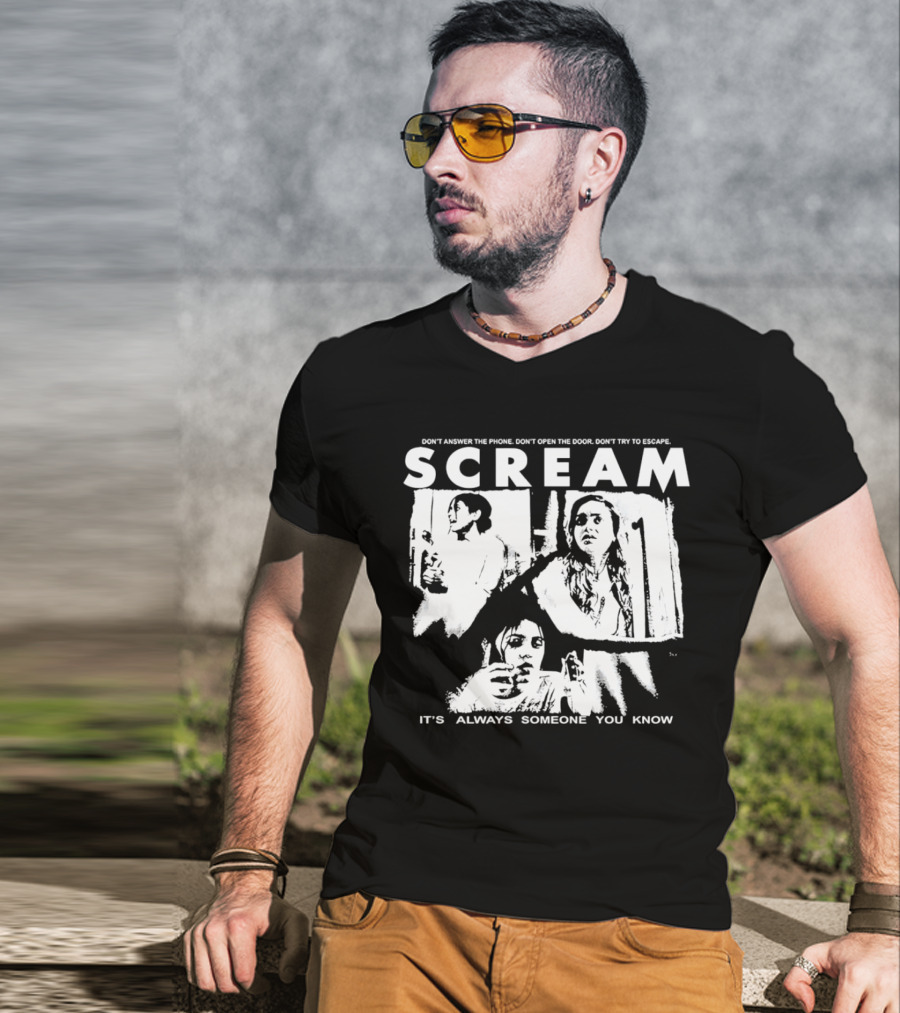 Scream Don't Answer The Phone It's Always Someone You Know T-Shirt