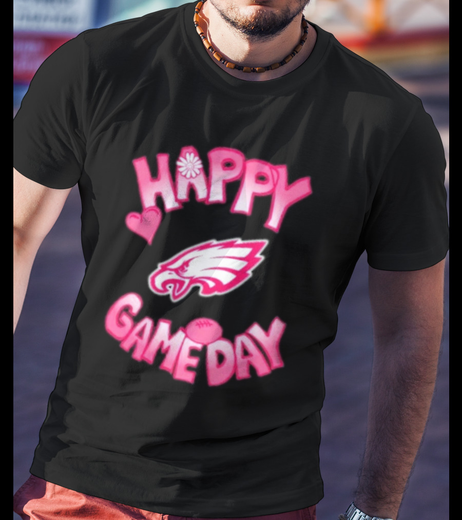 Philadelphia Eagles Valentine’s Day 2025 Happy Gameday T-Shirt