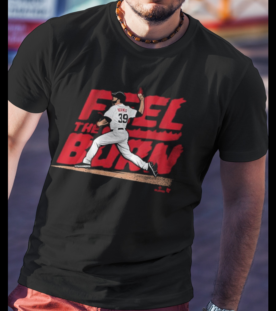 Corbin Burnes Feel The Burn 39 Arizona Baseball T-Shirt