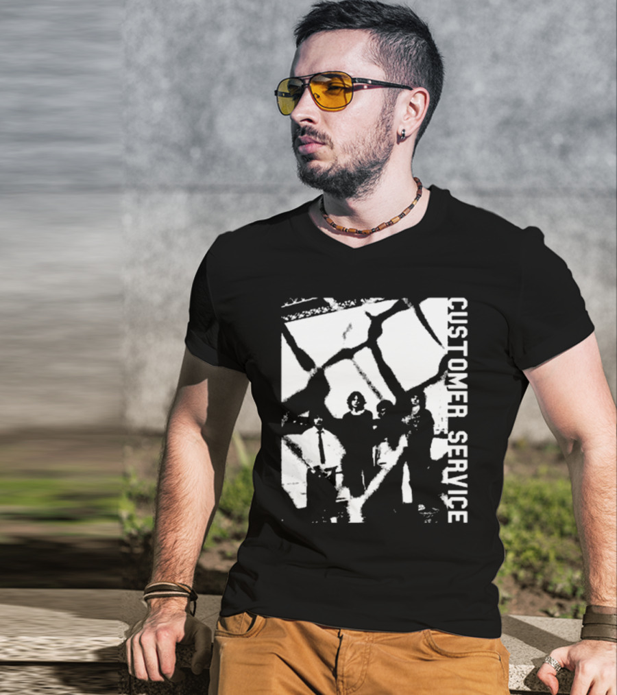 Customer Service Retro Boy Band T-Shirt