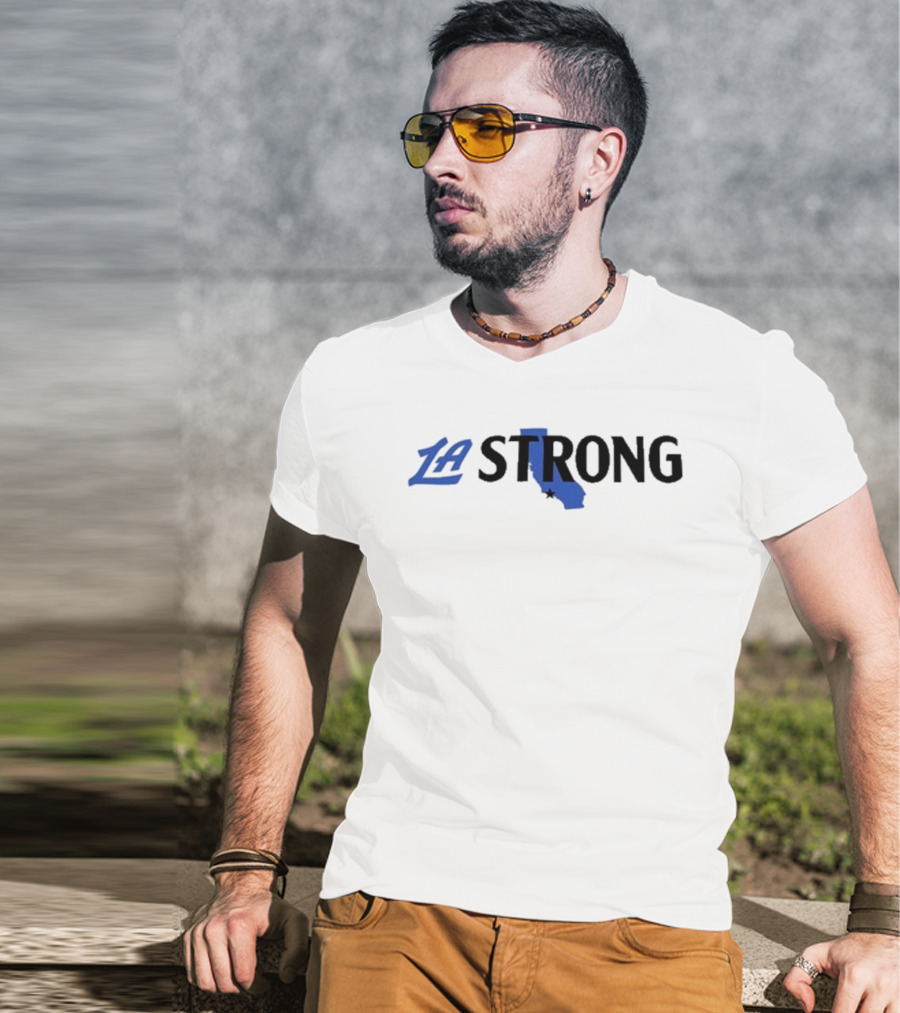 LA Strong Clippers Game Los Angeles T-Shirt