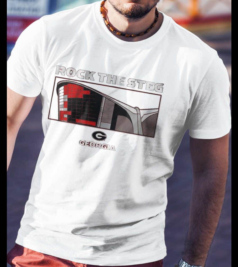 Georgia Bulldogs Rock The Steg Arena Georgia T-Shirt