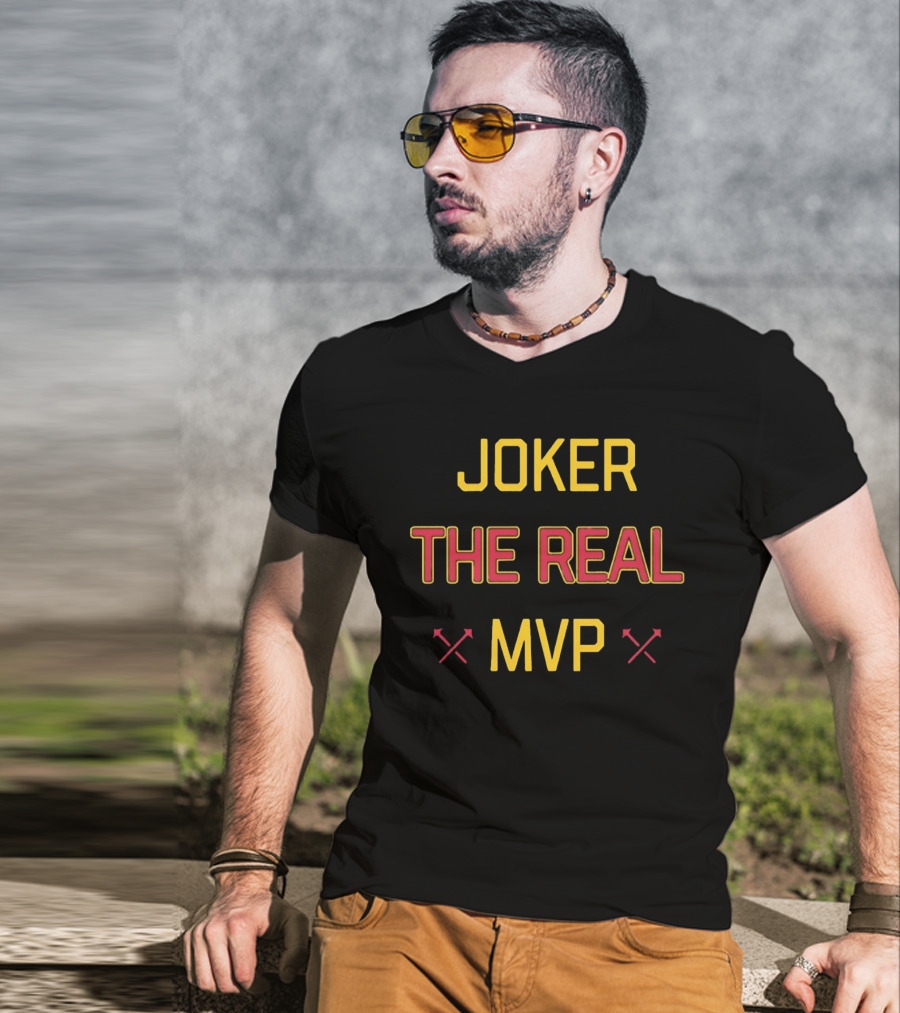 Denver Nuggets Basketball Joker The Real MVP T-Shirt