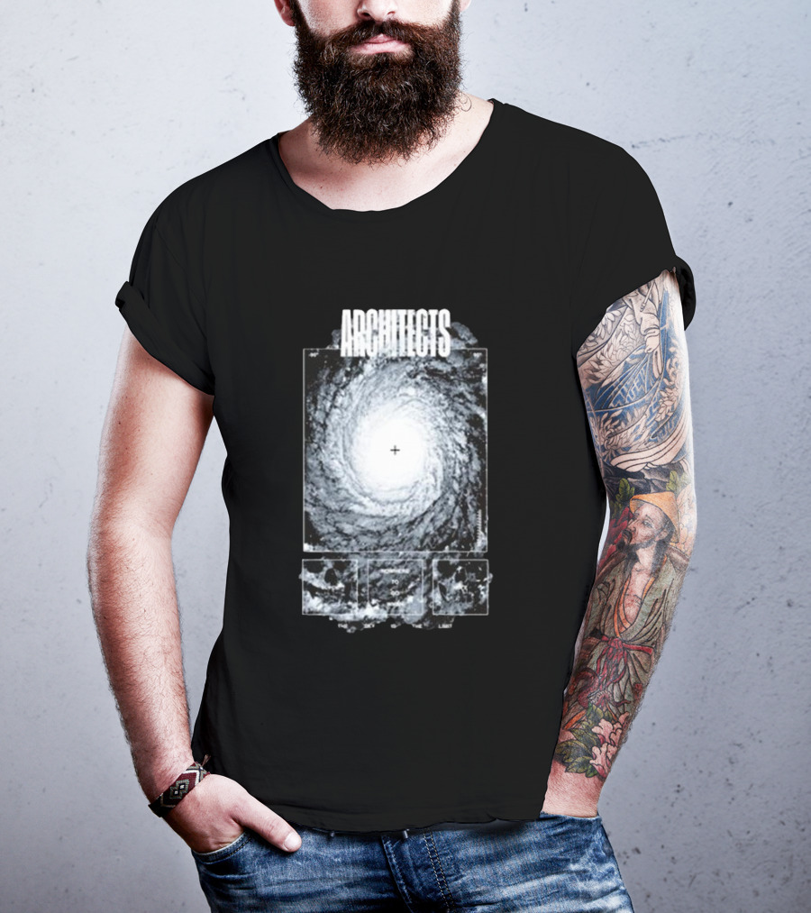 Architects Nowhere To Go Blackhole Spiral T-Shirt