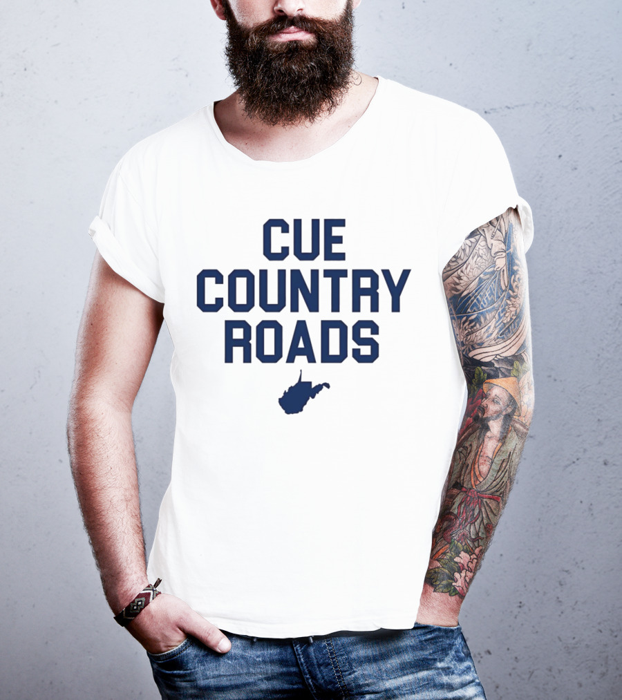 Lindzee Cue Country Roads West Virginia T-Shirt