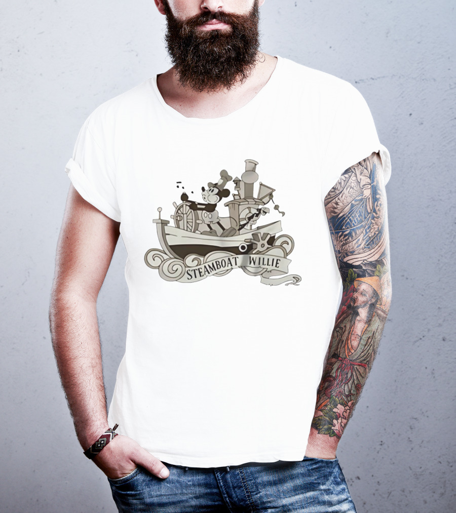 Steamboat Willie Steamboat Willie 1928 Vintage Classic T-Shirt