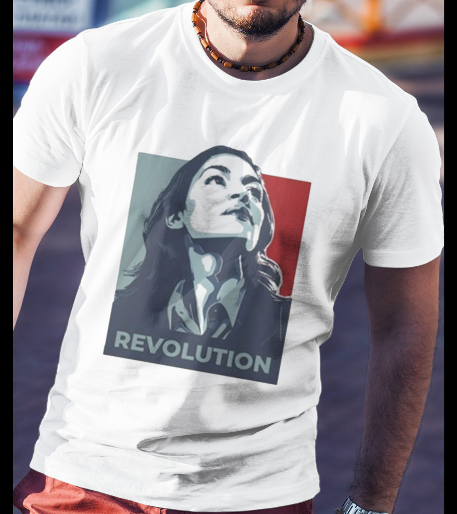 Alexandria Ocasio-Cortez AOC Revolution Inspiration T-Shirt