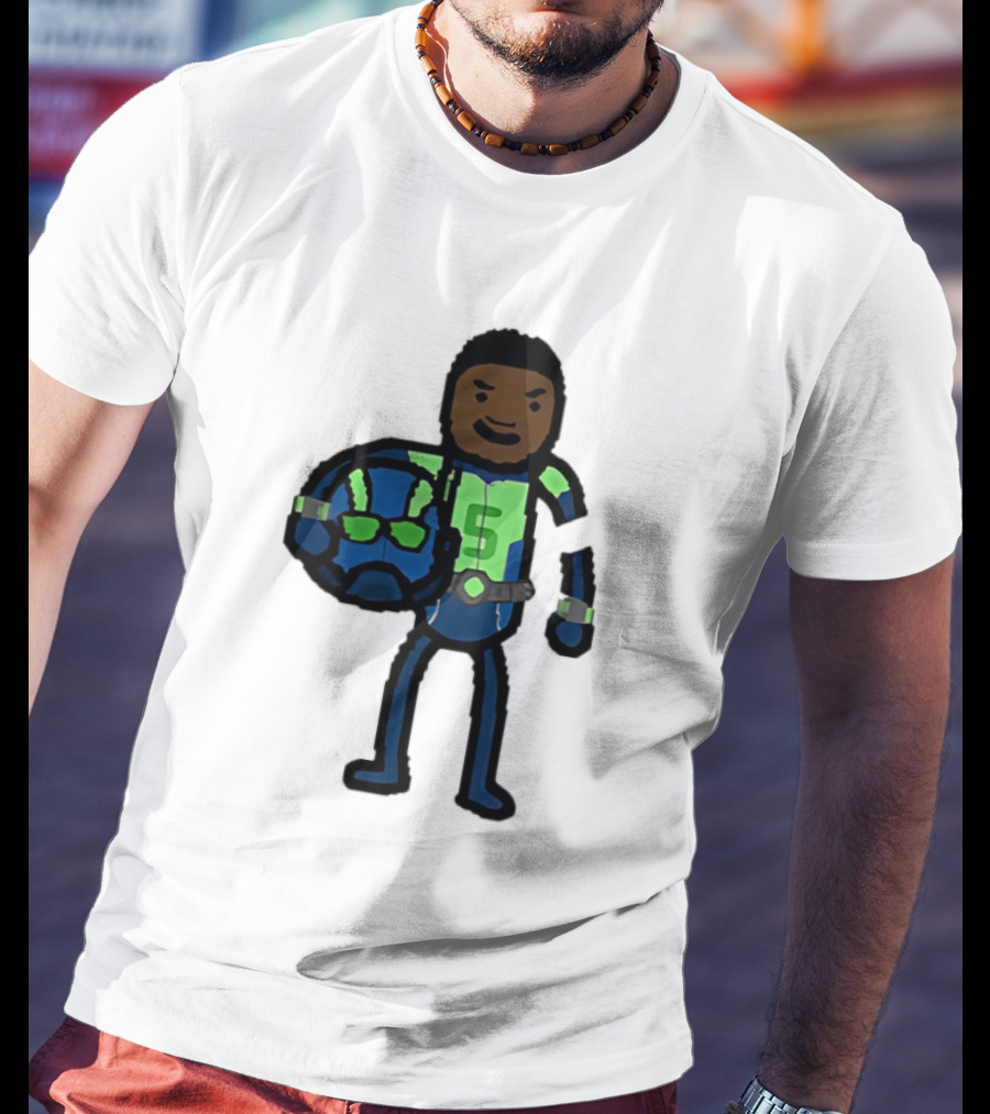 "Anthony Edwards No.5 Cartoon Ant-Man Style Minnesota Timberwolves" T-Shirt