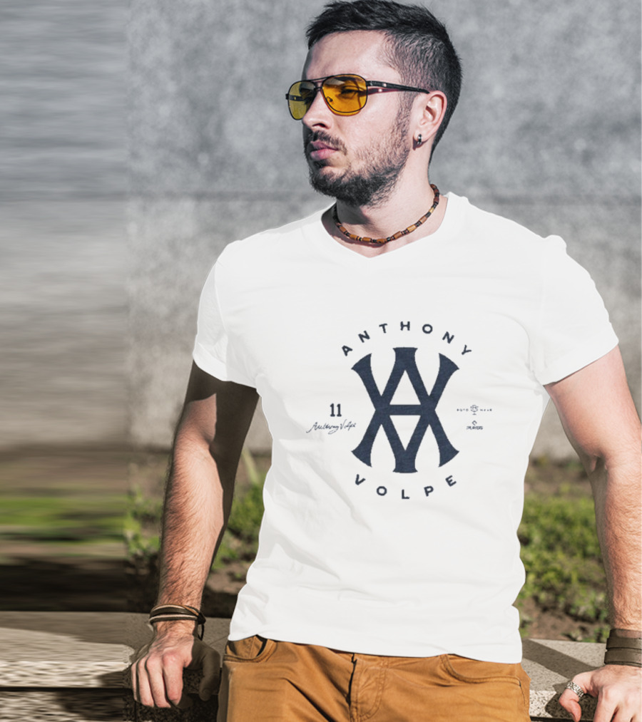 Anthony Volpe AV 11 Signature Icon Symbol Collection T-Shirt