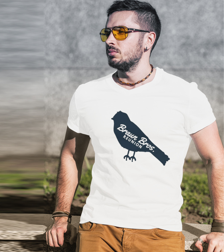Braun Bros Reunion Bird Silhouette T-Shirt