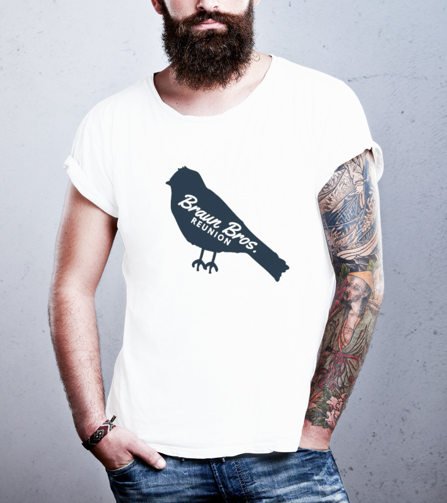 Braun Bros Reunion Bird Silhouette T-Shirt