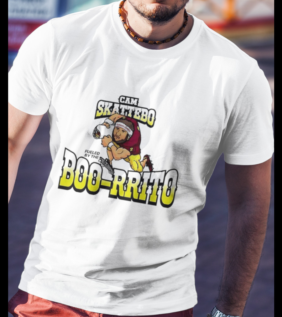 Cam Skattebo Boo-Rrito Football Tackle Motivated By Burrito T-Shirt