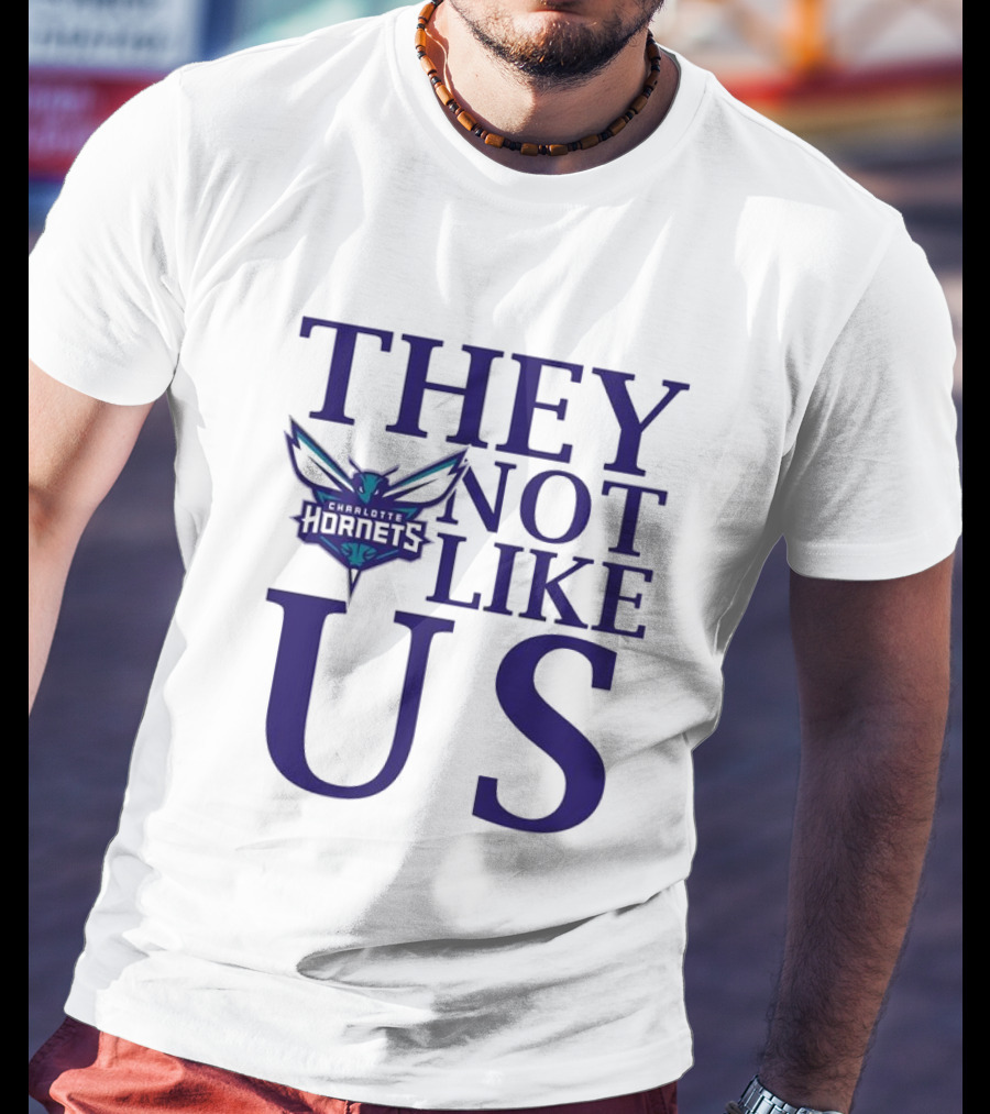 Charlotte Hornets They Not Like Us T-Shirt