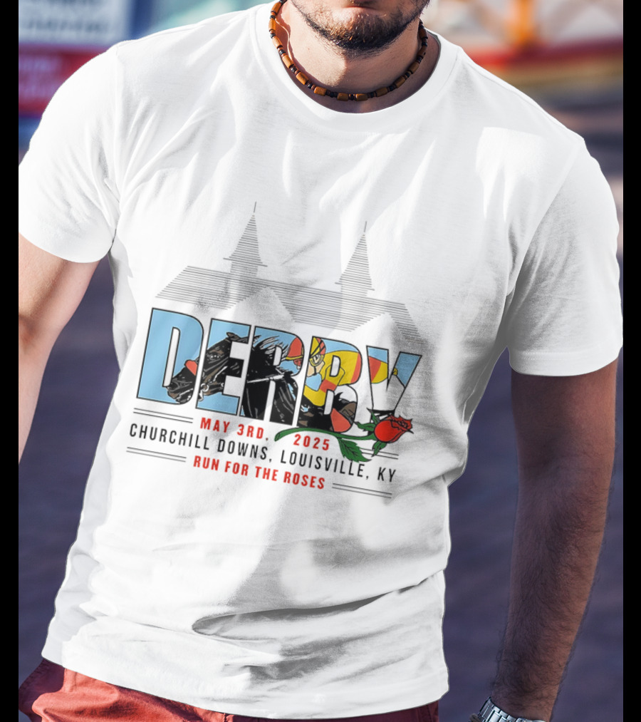 Derby May 3rd 2025 Churchill Downs Louisville KY Run For The Roses T-Shirt