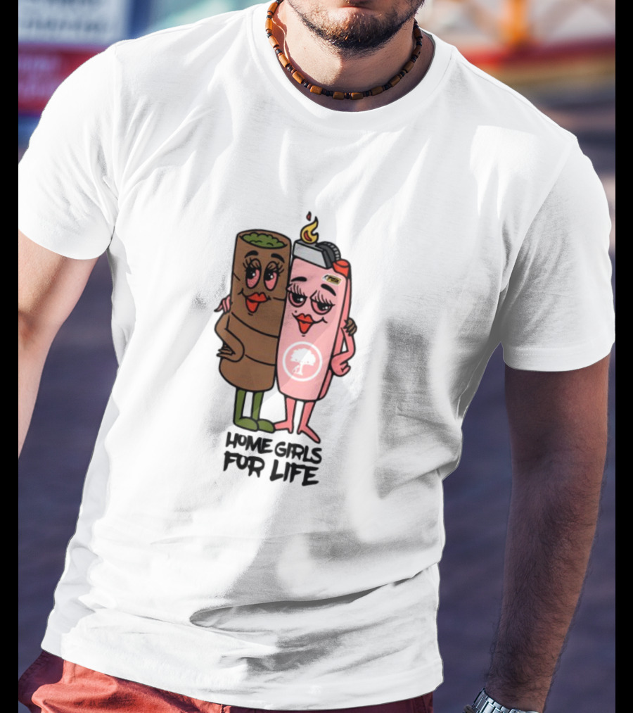 Push Trees Dope.As.Yola Home Girls For Life T-Shirt