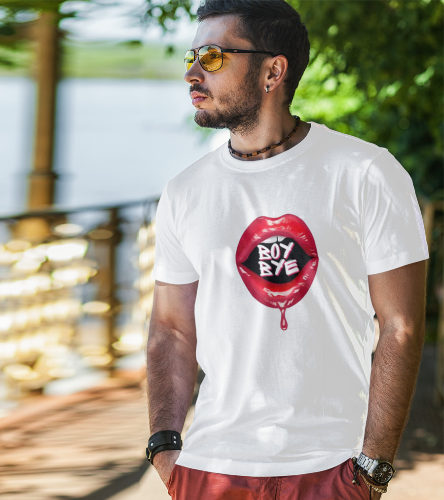 Fabulous Demps Boy Bye Dripping Lips T-Shirt