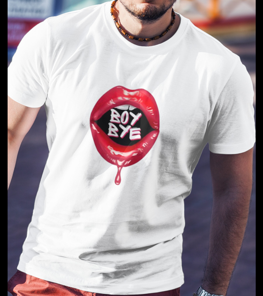 Fabulous Demps Boy Bye Dripping Lips T-Shirt