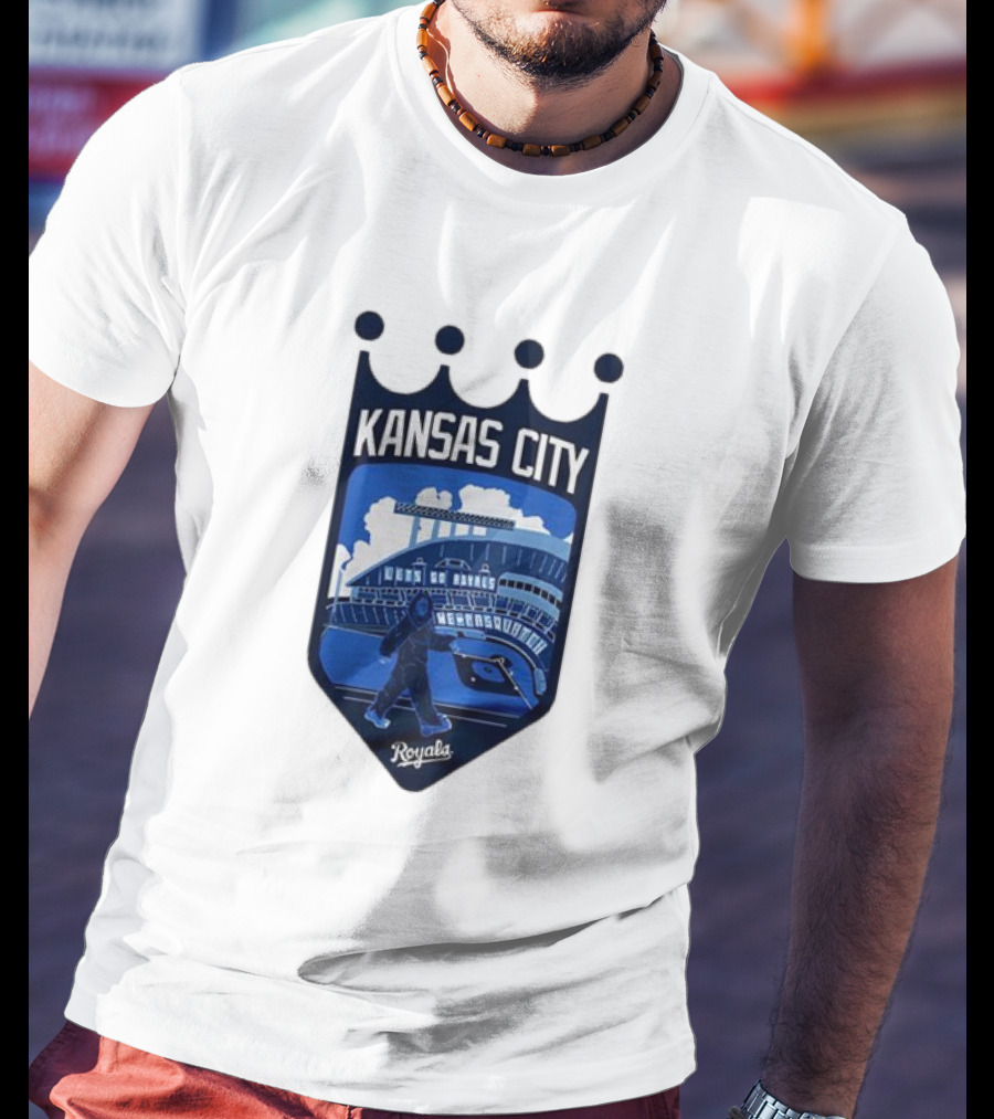 Kansas City Royals Bring Out The Blue Stadium Walk T-Shirt