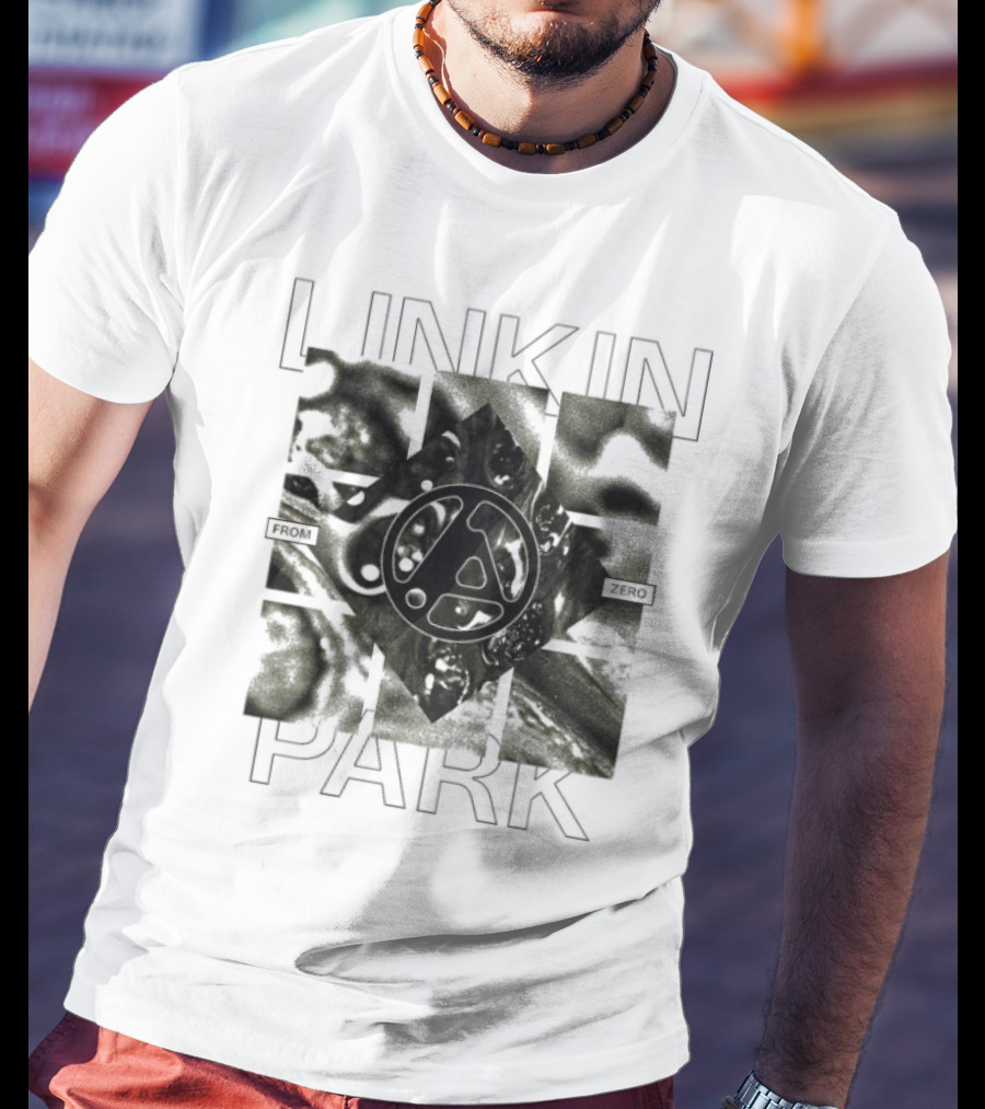 Linkin Park From Zero Strobe Sunburst Logo T-Shirt