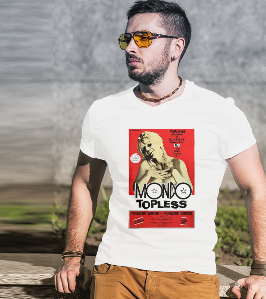 Mondo Topless Fantastic Women Fantastic Dances Adults Only T-Shirt