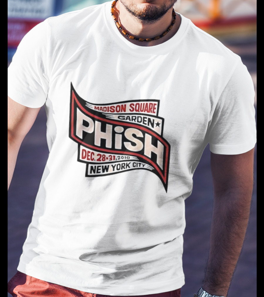 Madison Square Garden Phish December 28 T-Shirt