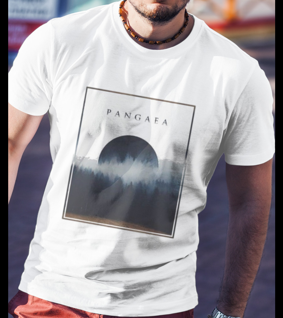 Pangaea Forest Circle Moon Mist T-Shirt