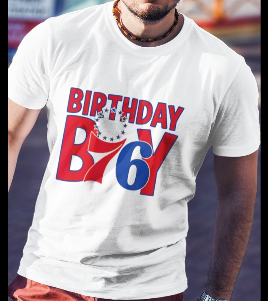 Philadelphia 76ers NBA Birthday Boy B76Y T-Shirt