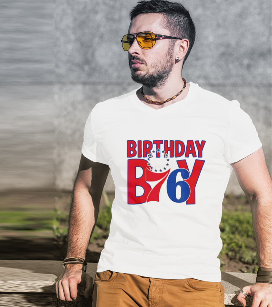 Philadelphia 76ers NBA Birthday Boy B76Y T-Shirt