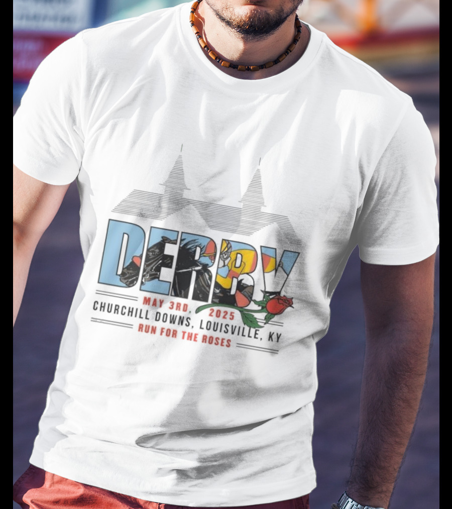 Derby May 3rd 2025 Churchill Downs Louisville KY Run For The Roses T-Shirt