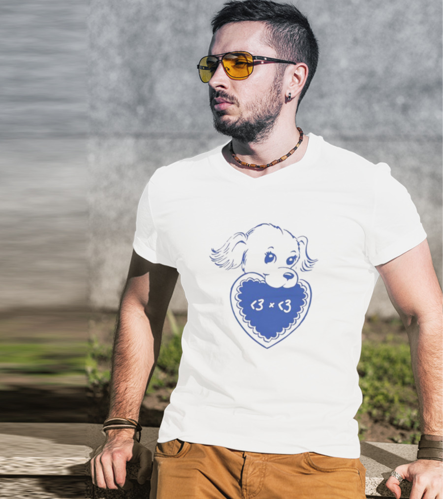 Puppy Heart 3 X 3 T-Shirt