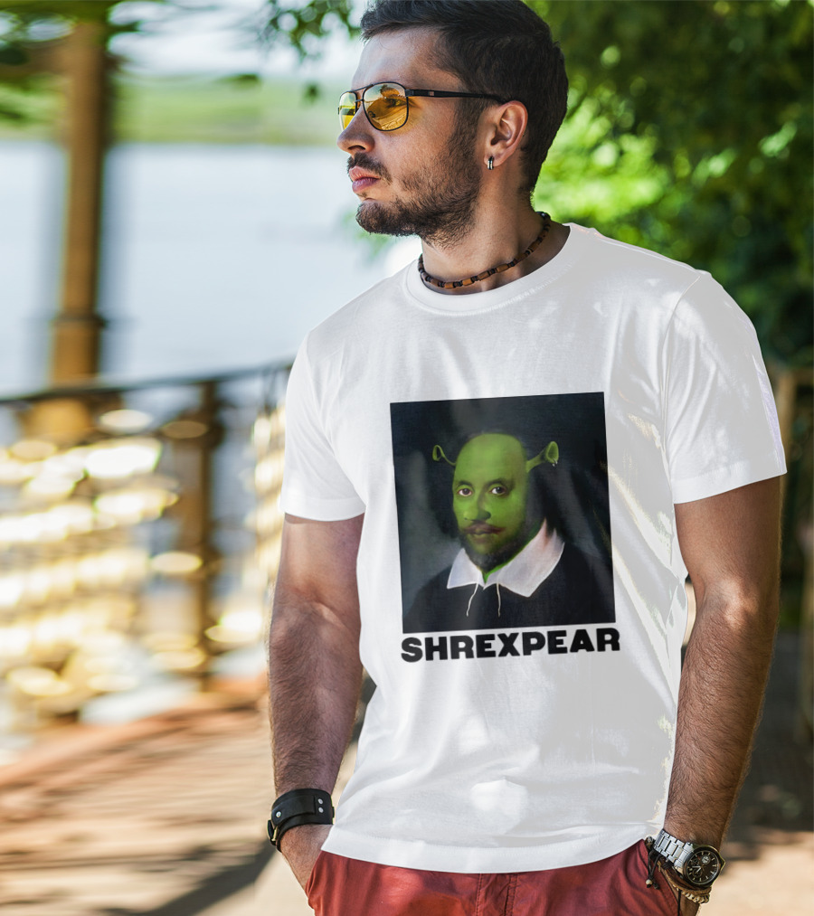 Shrek Shakespeare Shrexpear Parody Fusion T-Shirt