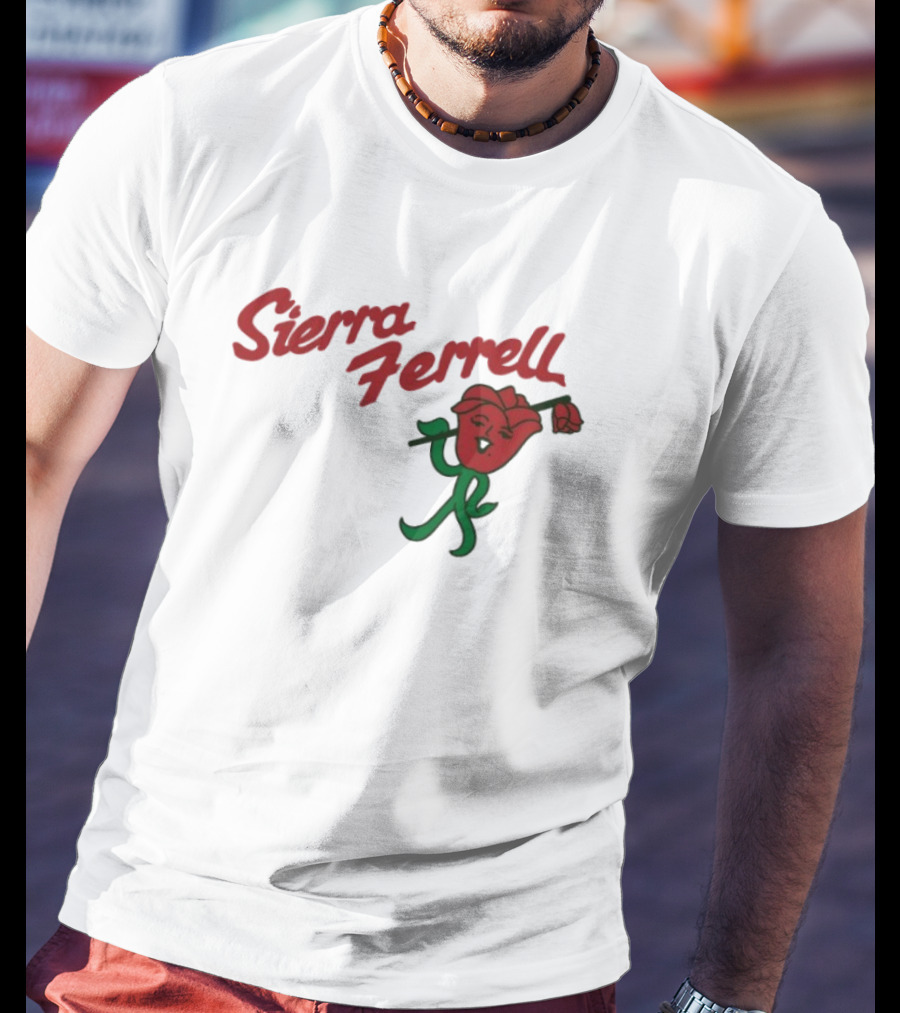 Sierra Ferrell Ramblin’ Rose Walking Flower Illustration T-Shirt