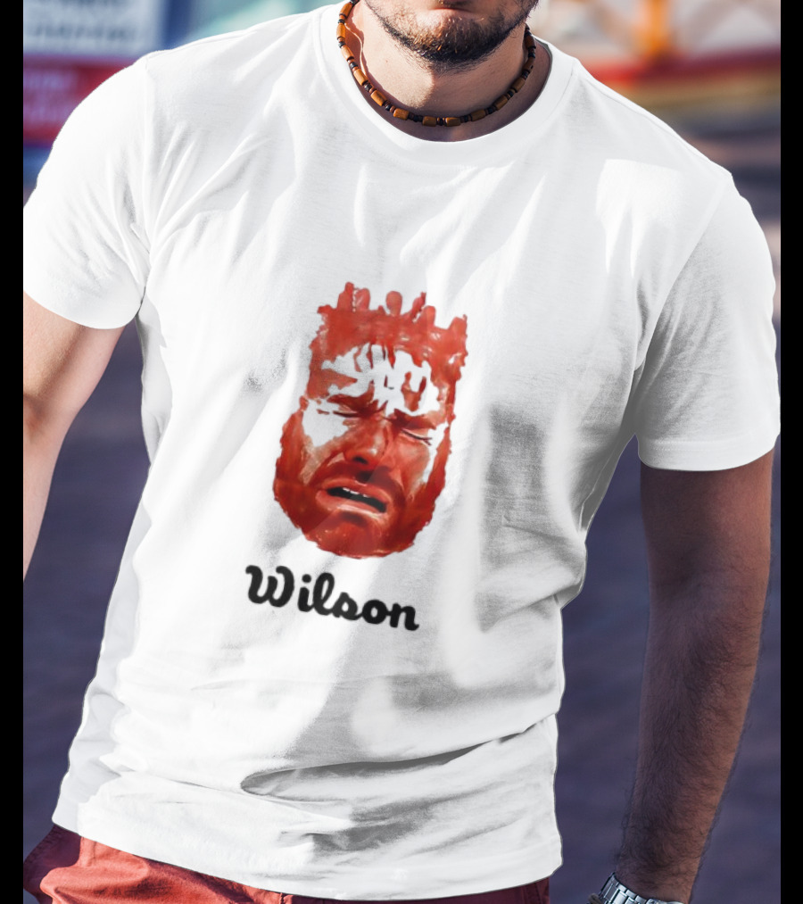 Wilson Tom Wilson Fake Crying Meme Red Face 2025 T-Shirt