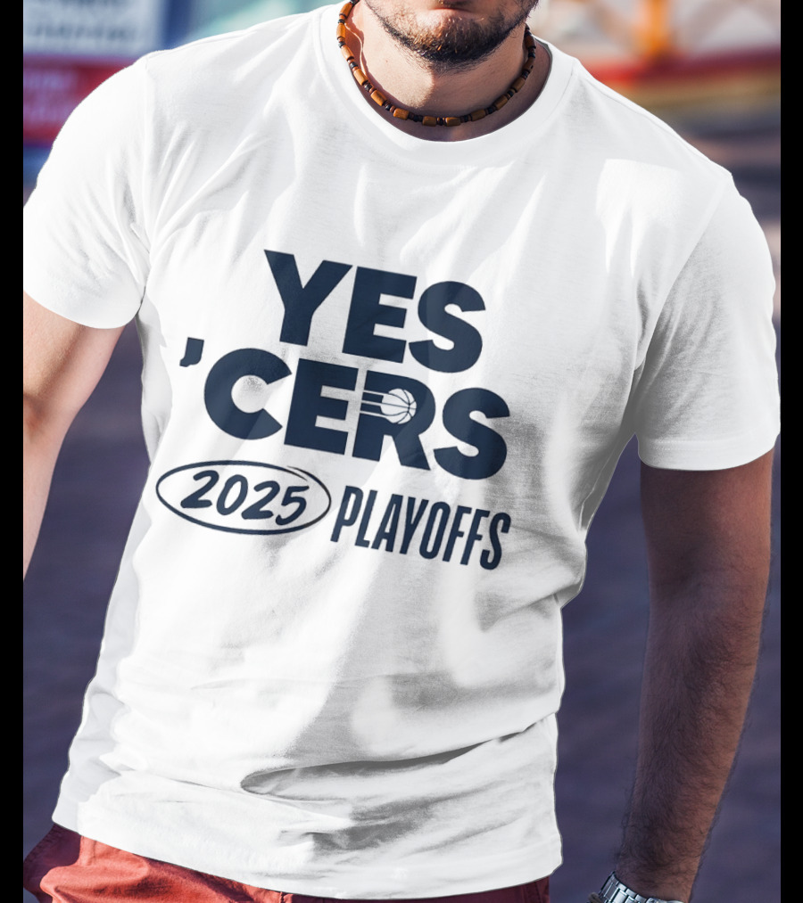 YES 'CERS 2025 NBA Playoffs Basketball T-Shirt