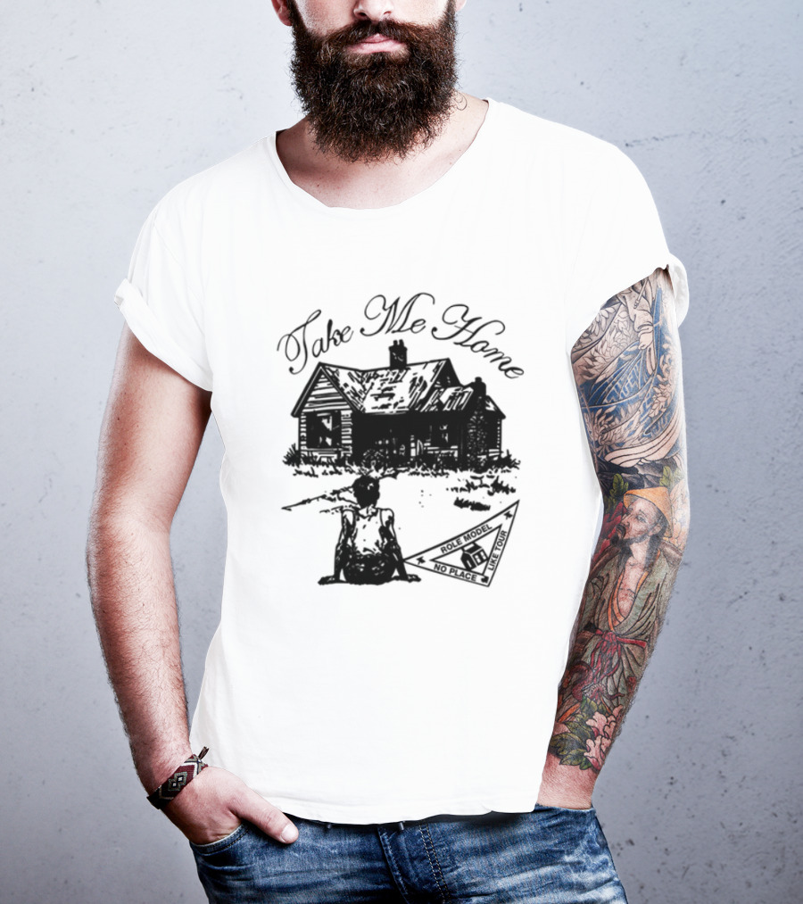 Take Me Home Country Roads Camping Adventure Scene T-Shirt