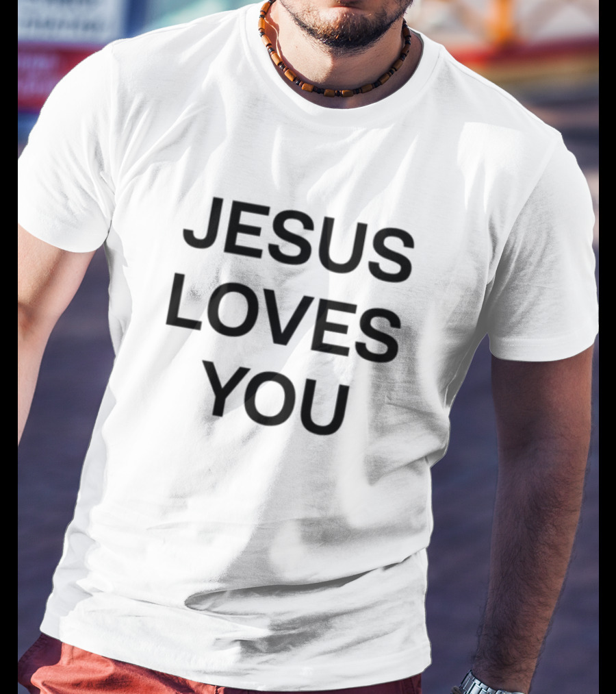 Texans CJ Stroud Jesus Loves You T-Shirt