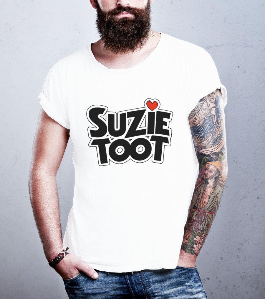Suzie Toot Heart With Red Love Symbol T-Shirt