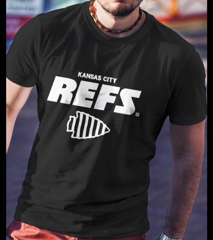 Kansas City Refs Referee Whistle T-Shirt