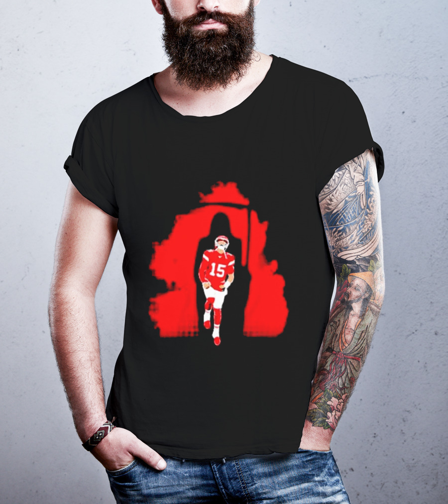 KC Chiefs Patrick Mahomes Shadow 15 Reaper T-Shirt