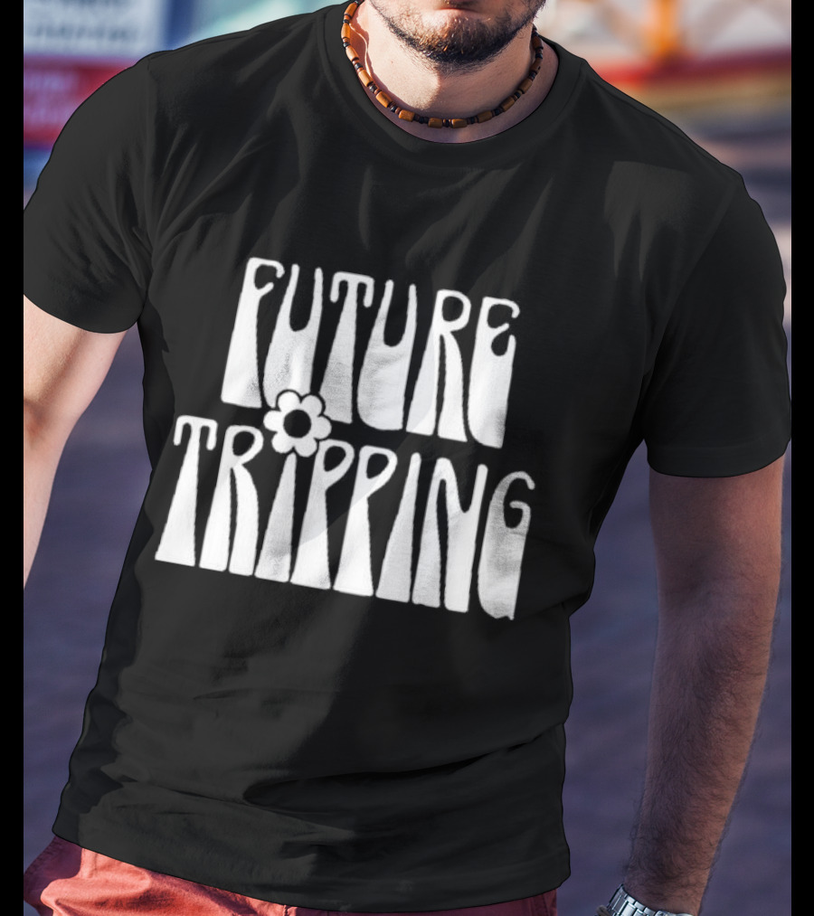 Kelsea Ballerini Future Tripping Retro Flower Text T-Shirt