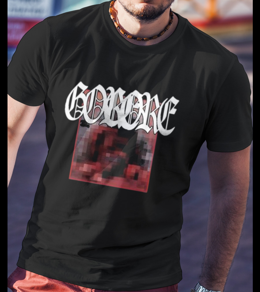 Ken Carson Gorecore Date Distorted Image T-Shirt