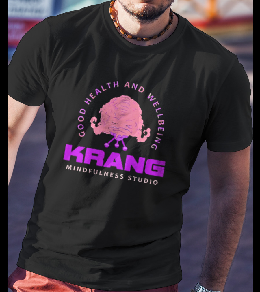 Krang Teenage Mutant Ninja Turtles Good Health And Wellbeing T-Shirt