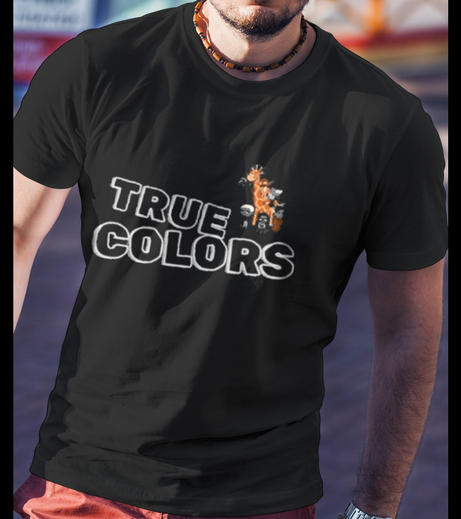 La Même Gang True Colors Lion Illustration T-Shirt