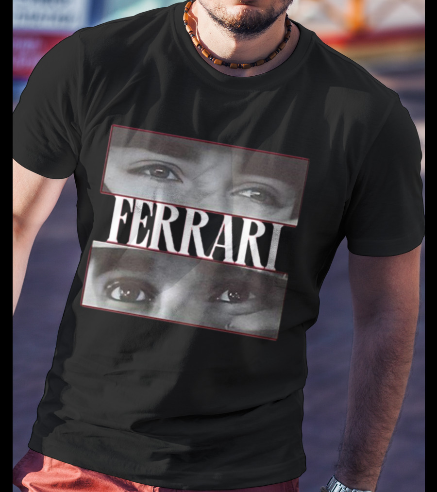 FERRARI Lewis Hamilton Charles Leclerc Eyes T-Shirt