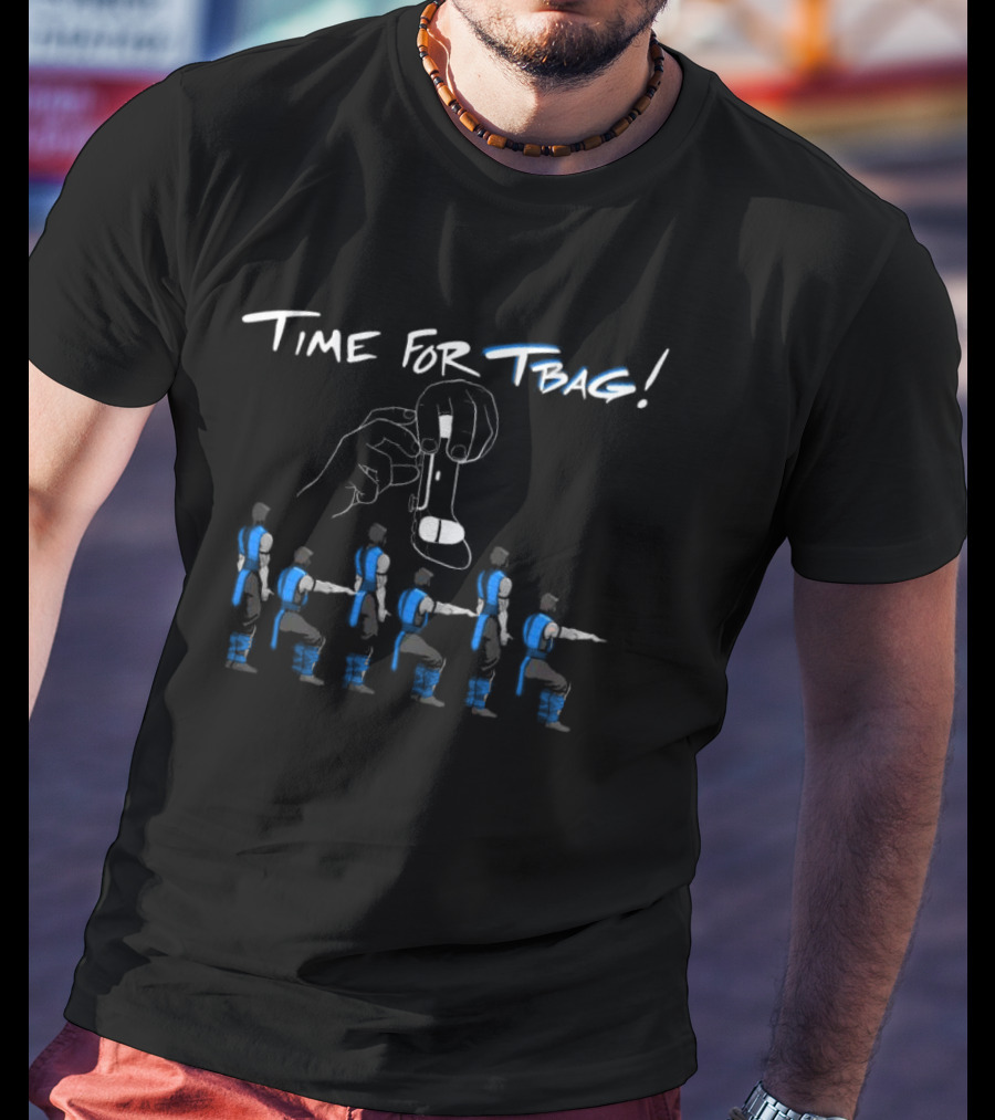 Lin Kuei Armory Time For T-Bag Mortal Kombat Sub-Zero Parody T-Shirt