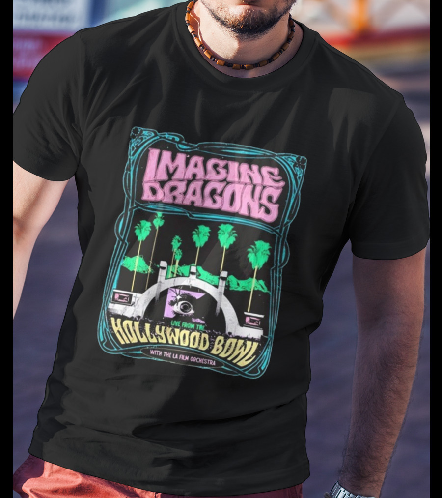 Imagine Dragons Live From The Hollywood Bowl With The LA Film Orchestra Palm Trees T-Shirt