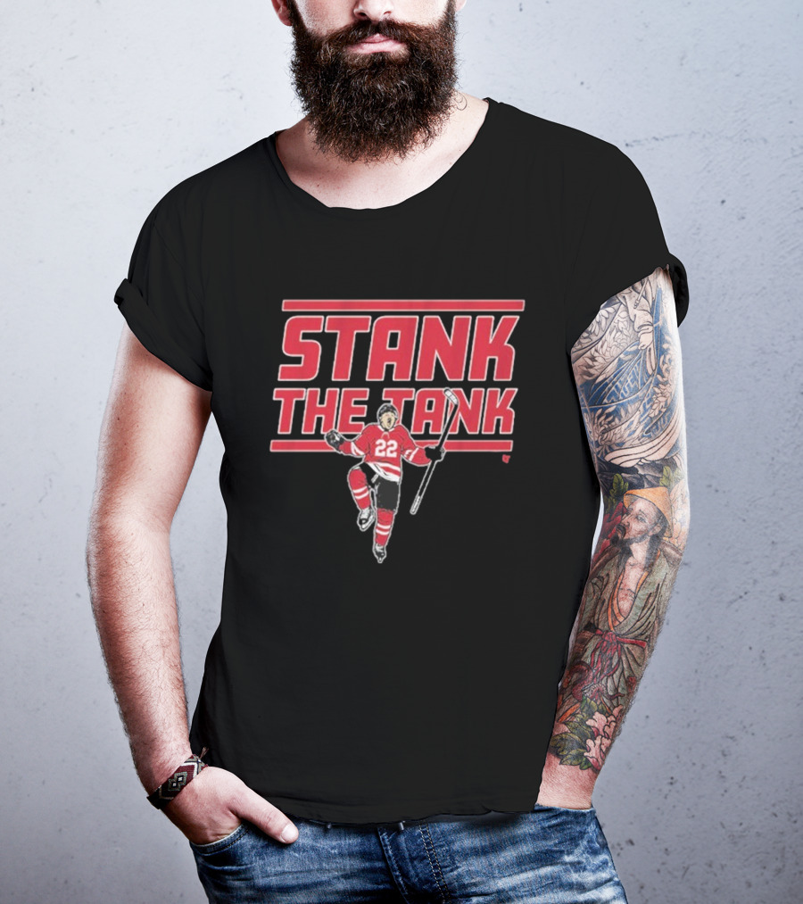 Stank The Tank Logan Stankoven Hockey 22 T-Shirt